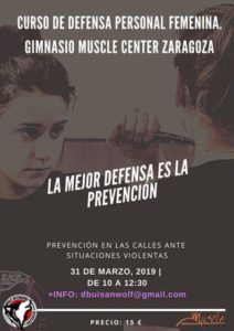 Defensa Personal Femenina Zaragoza