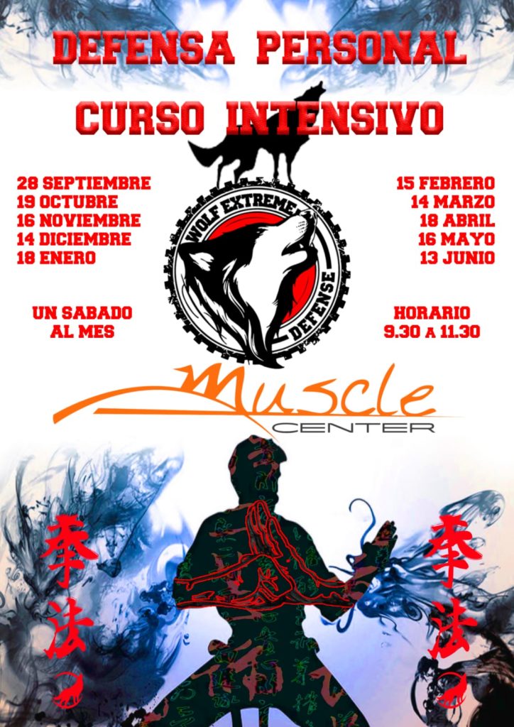 DEFENSA PERSONAL CURSO INTENSIVO ZARAGOZA