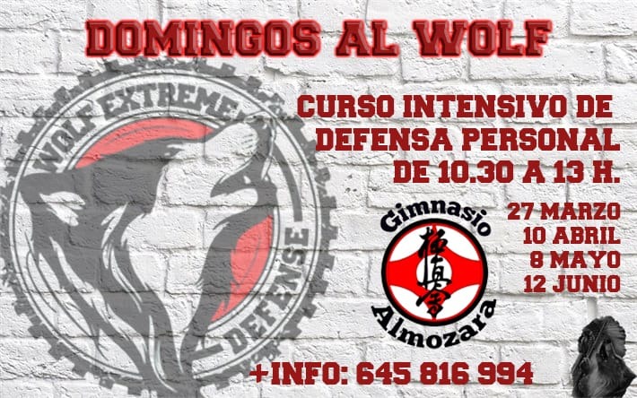 Domingos al Wolf curso intensivo de defensa personal, David Buisan